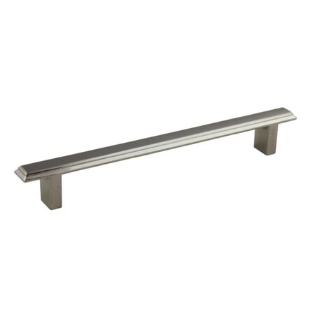 Crown 7-7/8" Washington Cabinet Pull with 6-3/10" Center to Center Satin Nickel Finish CHP91298SN